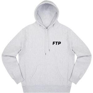 FTP Flocked Logo Pullover (Heather Gray) – Size XL – PRESALE